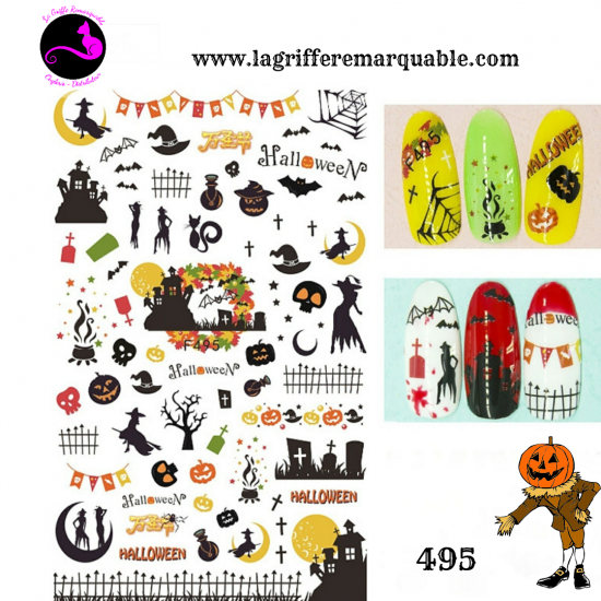 Sticker Halloween 495